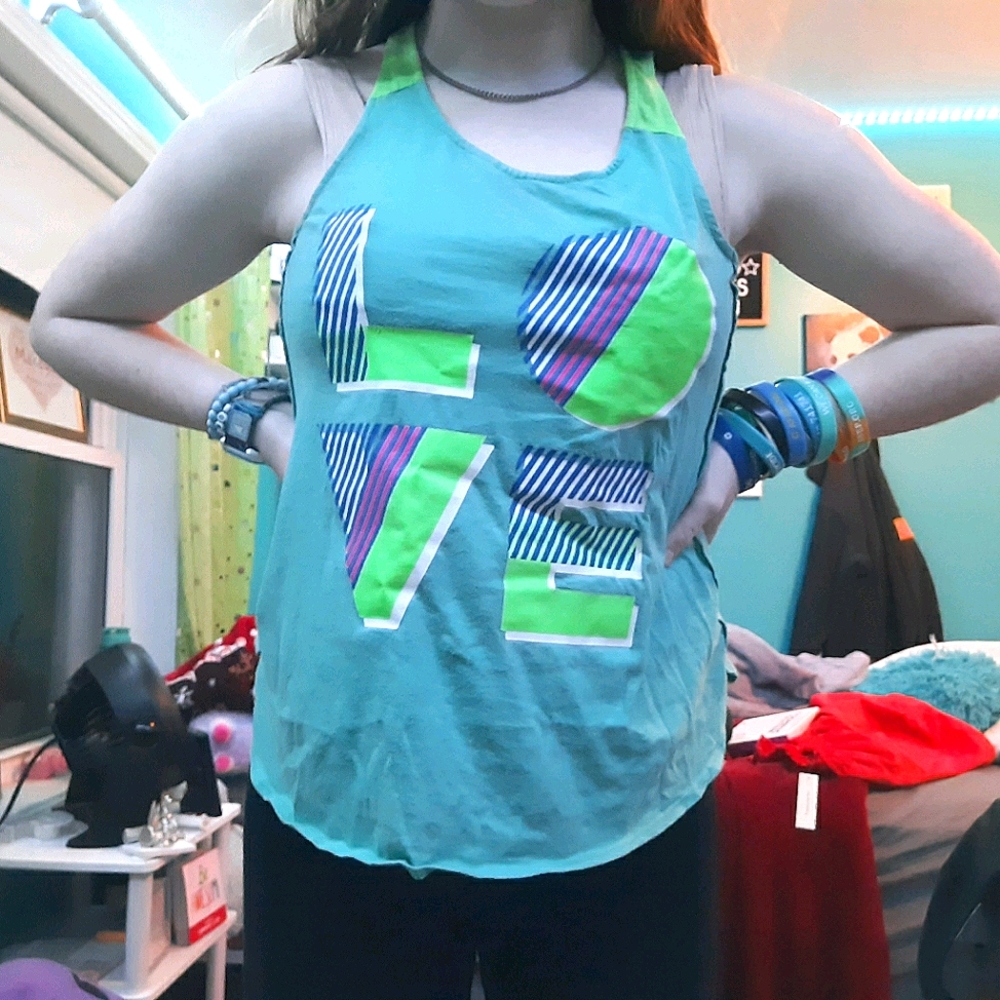 "LOVE" tank top